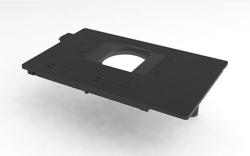 Piastra di posizionamento XY - MTM 105 x 105 MR - Märzhäuser Wetzlar - a motore / 2 assi / con indicatore di posizione