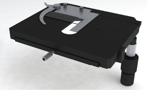 Piastra di posizionamento lineare - EK series - Märzhäuser Wetzlar - manuale / 2 assi / per microscopio