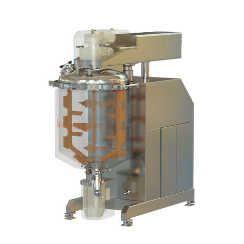 Omogeneizzatore sottovuoto - BACHMIX MULTIFUNCTION - BACHILLER Mixing & Drying Technology - a rotore-statore / verticale / batch