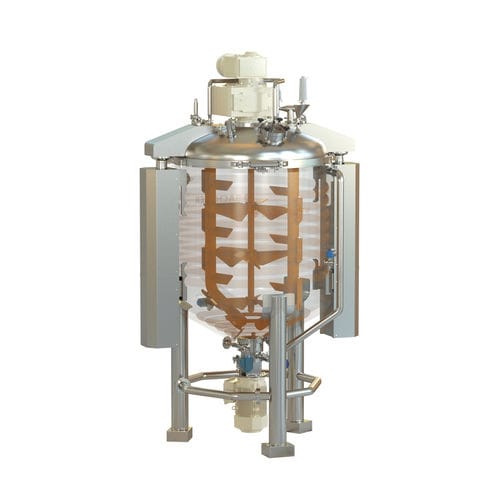 Omogeneizzatore sottovuoto - BACHMIX R - BACHILLER Mixing & Drying Technology - a rotore-statore / verticale / batch