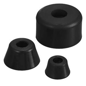 Paracolpi in gomma - V12Z58MK series - Advanced Antivibration Components - per apparecchiatura medica