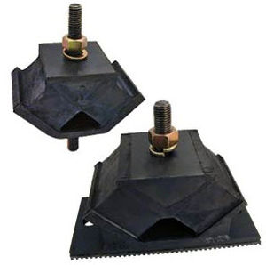 Supporto antivibrazione in elastomero - V10Z45MKC0 / V10Z45MKC1 series - Advanced Antivibration Components - per macchina pesante / per compressore / filettato