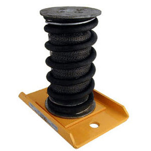 Supporto antivibrazione cilindrico - V10Z32-100 series - Advanced Antivibration Components - in acciaio / per carichi pesanti / ammortizzatore a molla