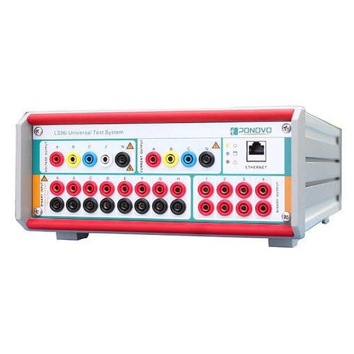 Impianto per prove per relè di protezione - L336i-E - PONOVO POWER CO., LTD - di corrente / interamente automatico / industriale