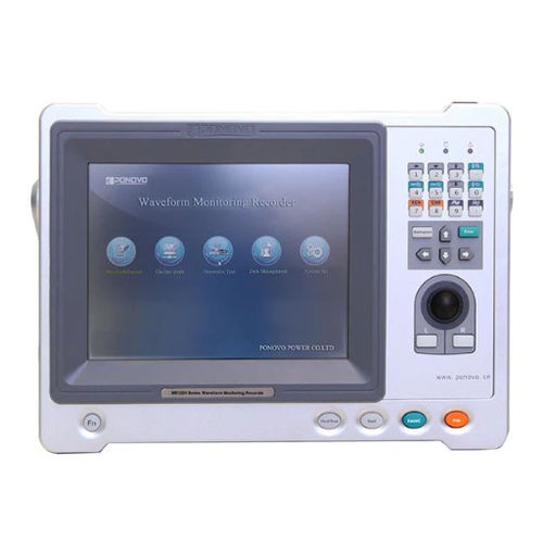 Registratore digitale - MR series - PONOVO POWER CO., LTD - di corrente / di tempi / display