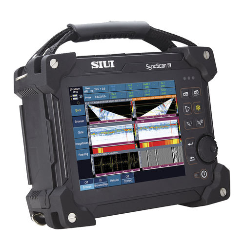 Rilevatore di difetti ad ultrasuoni - SyncScan 2 - SIUI(Shantou Institute of Ultrasonic Instruments) - a trasduttori multipli / ad imaging / a tempo di volo