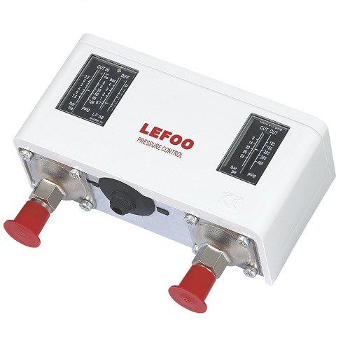 Pressostato differenziale - LF58 - ZHEJIANG LEFOO CONTROLS CO., LTD - per olio / per acqua / per aria