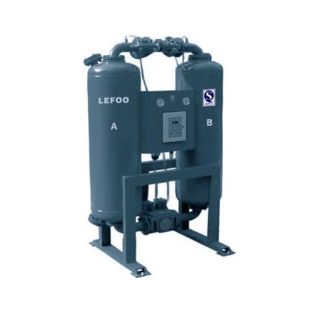 Essiccatore ad adsorbimento - LFAD-xMXF series - ZHEJIANG LEFOO CONTROLS CO., LTD - continuo / d'aria / verticale