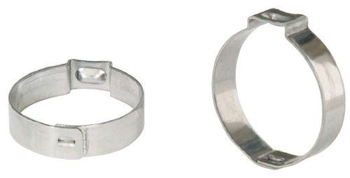 Fascetta stringitubo in acciaio inossidabile - IDEAL AUTOMOTIVE AND HOSE CLAMPS - a orecchioni