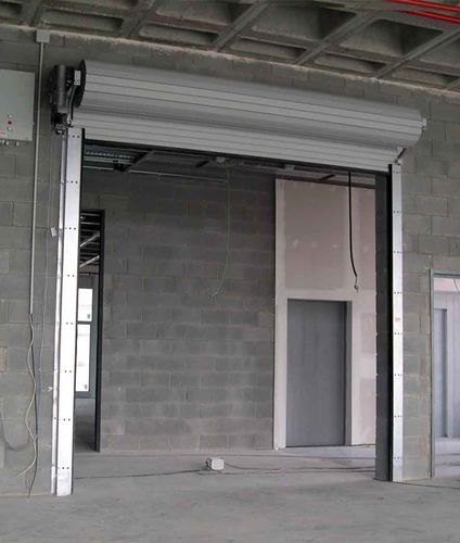 Porta ad avvolgimento - PF-120/180/240 - ALFATECO MADRID S.A. - in acciaio inossidabile / industriale / ignifuga