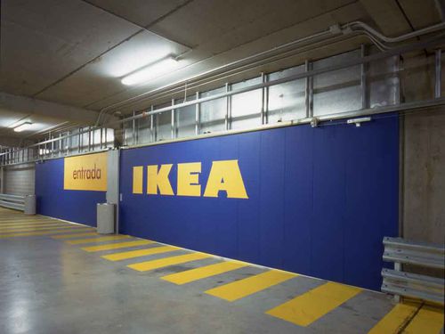 Porta scorrevole - CRF series - ALFATECO MADRID S.A. - in metallo / industriale / per interno