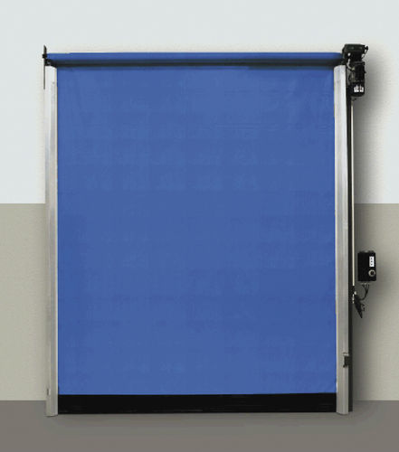 Porta ad avvolgimento - CRE series - ALFATECO MADRID S.A. - in tessuto / in PVC / industriale