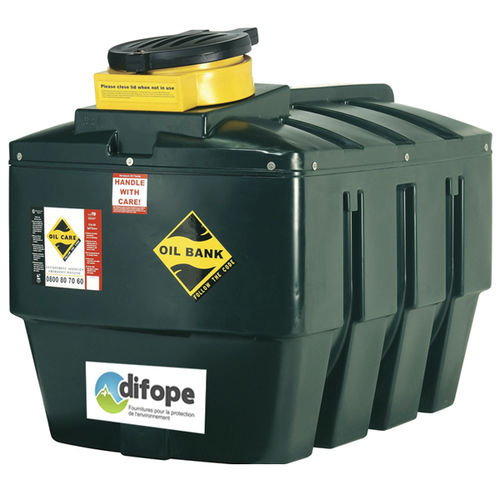 Serbatoio di stoccaggio - CDPHU1400H - DIFOPE - per olio esausto / per olio / in polietilene