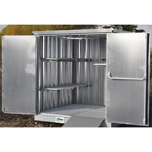 Container di stoccaggio per prodotti pericolosi - BUNG2MPF - DIFOPE - da esterno / per fusti / per cisterna