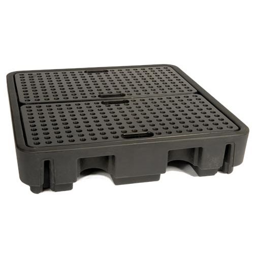 Vasca di ritenzione 4 fusti - BRPN 4F-250 - DIFOPE - in plastica