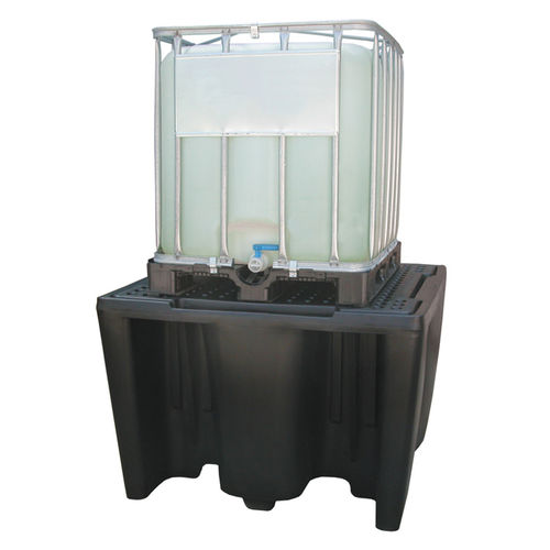 Vasca di raccolta per cubitainer - BRPN 1C - DIFOPE - per contenitore IBC / in polietilene ad alta densità / in PEHD