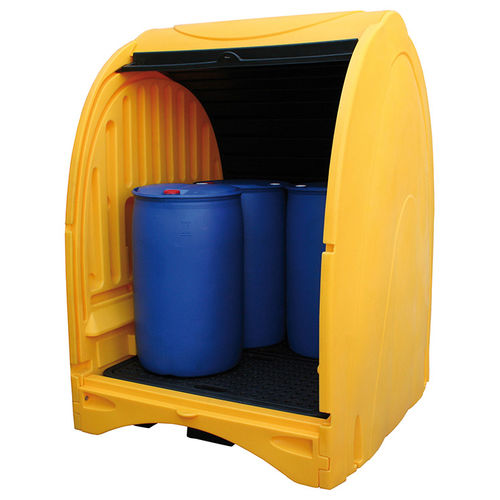 Vasca di raccolta multiuso - BRP4FEXT485 - DIFOPE - 4 fusti / in plastica / rigida