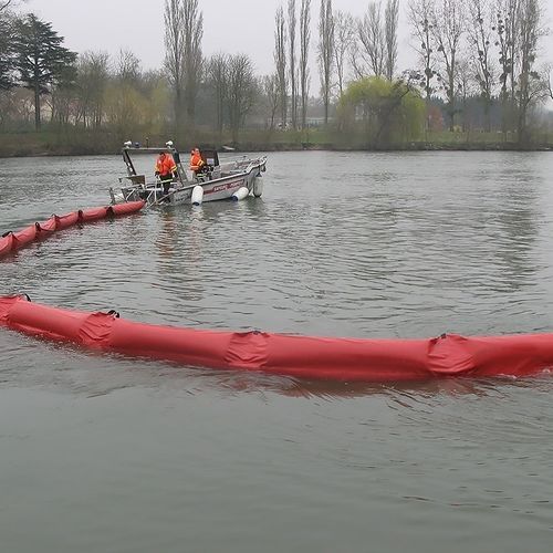 Barriera anti-inquinamento per olio - BARC 2055R - DIFOPE - galleggiante