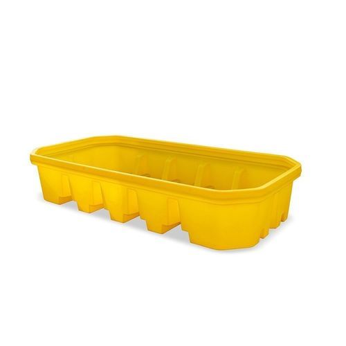 Vasca di ritenzione per scaffalatura - BRPJ - DIFOPE - in HDPE / impilabile