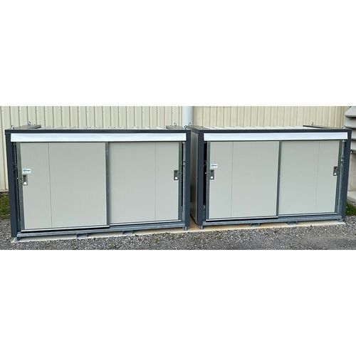 Contenitore per prodotti pericolosi - CONT3M2NIPC-EI120 - DIFOPE - per prodotti chimici / di stoccaggio / per fusti