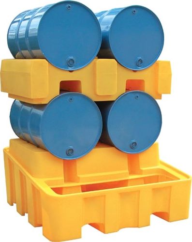 Vasca di ritenzione 2 fusti - 450 l - DIFOPE - in plastica