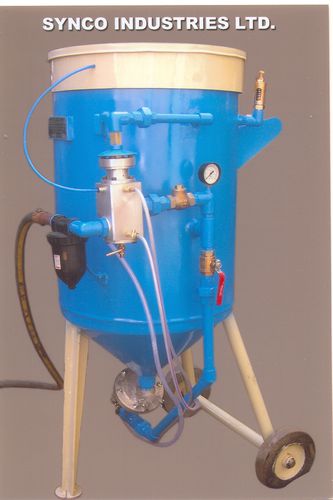 Sabbiatrice manuale - S-7 series - Synco Industries - a pressione / mobile