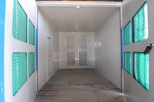 Cabina di verniciatura chiusa - Synco Industries - per veicolo / a filtro