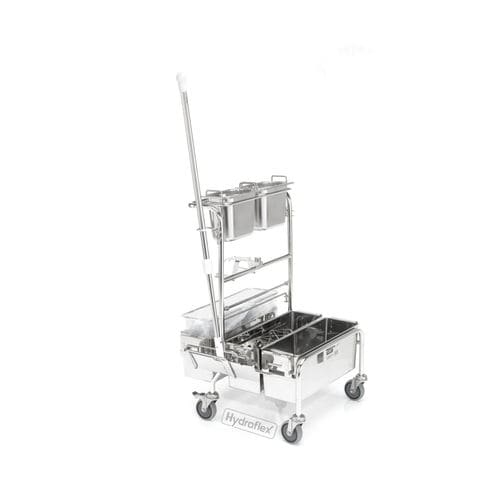 Carrello di pulizia - PurMop® series - Hydroflex Group GmbH - in metallo / multiuso
