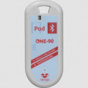 Registratore di dati di temperatura - Pod One-90 - JRI - bluetooth / per controllo / per la logistica