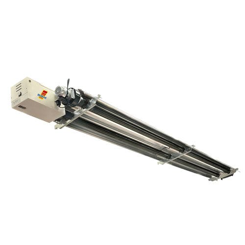 Riscaldamento radiante in tubo - Hypertubes U & L - SBM - a propano / a gas naturale / industriale