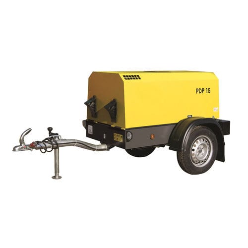 Compressore a vite - PDP series - JAVAC - d'aria / con motore a combustione / mobile