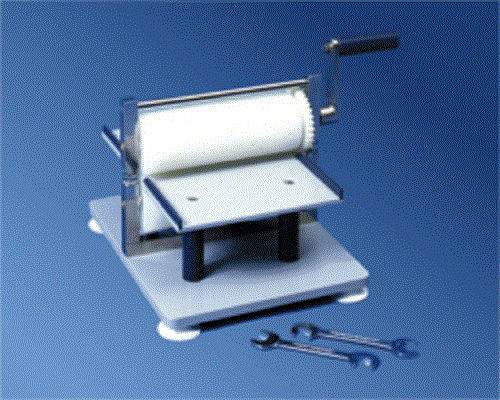 Pressa elettrica - Altmann Analytik Gmbh & Co. KG - di laminazione / per foglio in alluminio / a rulli