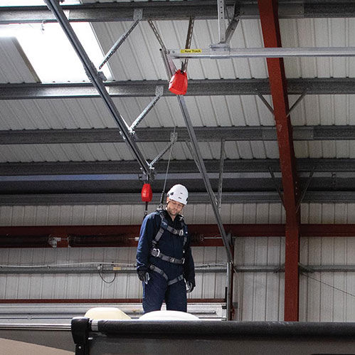 Sistema anti-caduta per il settore industriale - Kee Track - KEE SAFETY 