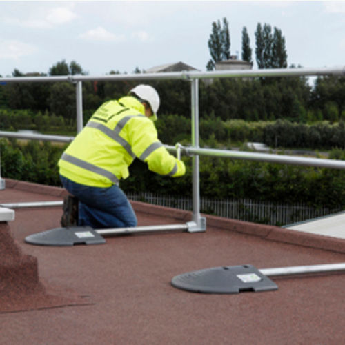 Parapetto autoportante - KeeGuard® - KEE SAFETY  - in alluminio / in PVC