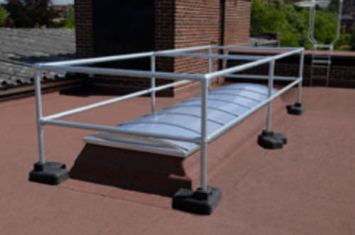 Parapetto acciaio - Kee Dome® - KEE SAFETY  - in PVC / per oggetti di vetro