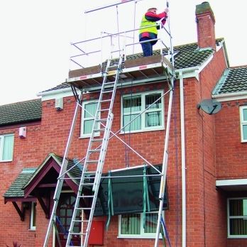 Ponteggio a torre fisso - Solar Platform - KEE SAFETY  - per facciata / modulare