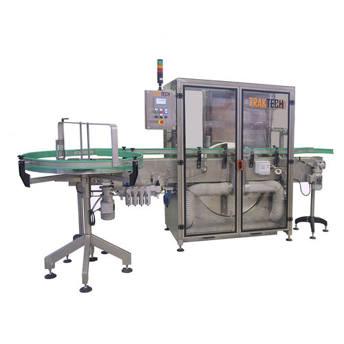Sciacquatrice rotativa - R series - TRAKTECH - per bottiglie / per l'industria agroalimentare / per l'industria farmaceutica
