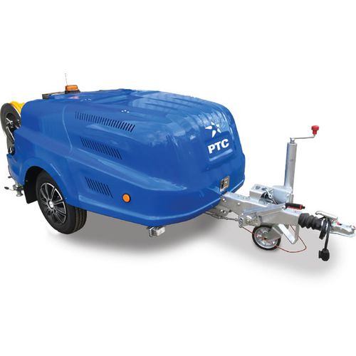 Idropulitrici ad acqua fredda - CTR-C - P.T.C. Srl - con motore diesel / mobile / su rimorchio