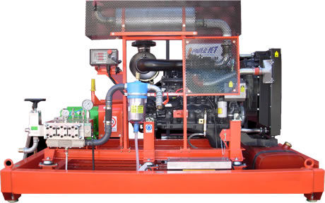 Idropulitrice con motore a combustione - MP-HP - P.T.C.  Srl - mobile / fissa