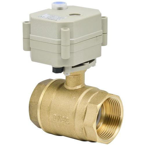 Valvola a sfera - T32-B2-B - Taizhou Tonhe Flow Control Equipment Co.,ltd - con attuatore elettrico / di controllo / per acqua