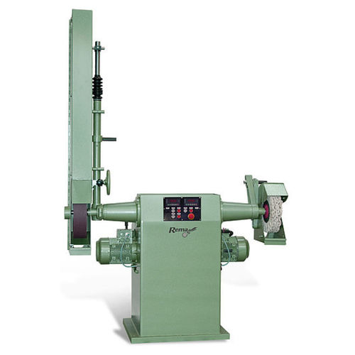 Macchina lucidatrice per metalli - SM series - Rema - industriale / per rettifica / a nastro