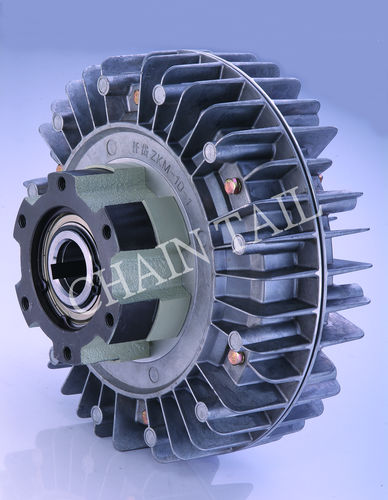 Freno e frizione a polvere - ZKM Series - CHAIN TAIL CO., LTD. - elettromagnetico / albero di trasmissione