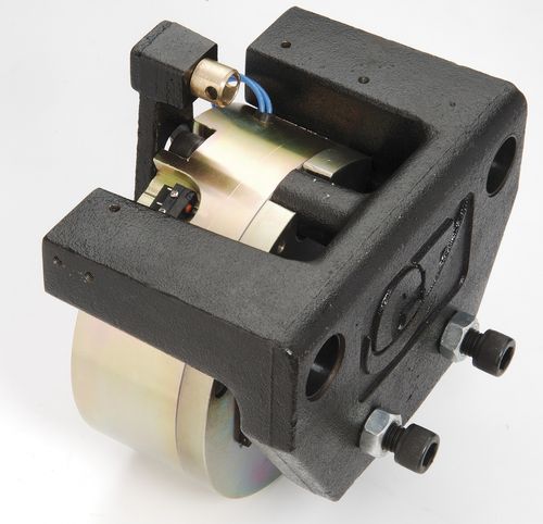 Pinza freno a mancanza di corrente - ABF040AA - CHAIN TAIL CO., LTD. - a disco / con serraggio a molla / con rilascio a molla
