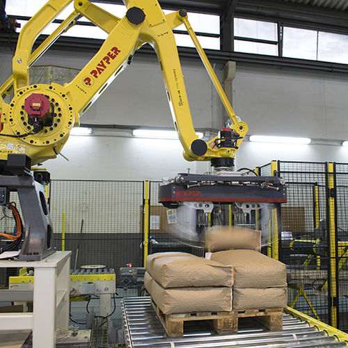 Pallettizzatore robotizzato - PAYPER - per sacchi / per l'industria agroalimentare / industriale