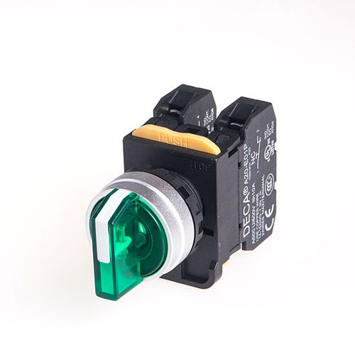 Interruttore di selezione - DECA Illuminated Selector Switches - SWITCHLAB INC. - multipolare / elettromeccanico