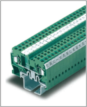 Morsetto componibile su guida DIN - SPE2.5 - SWITCHLAB INC. - passante