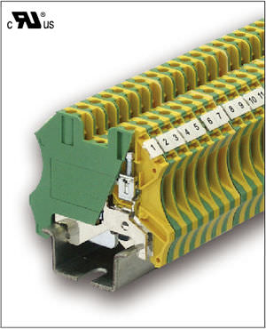 Morsetto componibile su guida DIN - CPE2.5 - SWITCHLAB INC. - con connessione rapida / di messa a terra