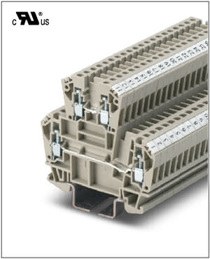 Morsetto componibile su guida DIN - CDK2.5 - SWITCHLAB INC. - passante / a doppio stadio