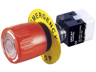 Pulsante a fungo - SWITCHLAB INC. - di arresto di emergenza / elettromeccanico