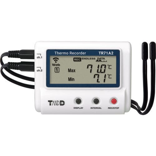 Registratore di dati di temperatura - TR71A2 - T&D Corporation - USB / senza fili / bluetooth